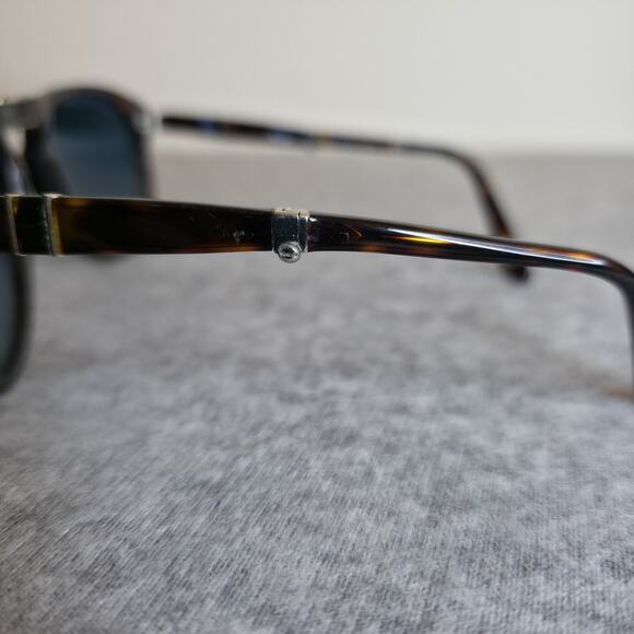 Authentic PERSOL 714 SUNGLASSES 24/S3 Havana Polarized Lens Steve McQueen 54-21 - Picture 14 of 16